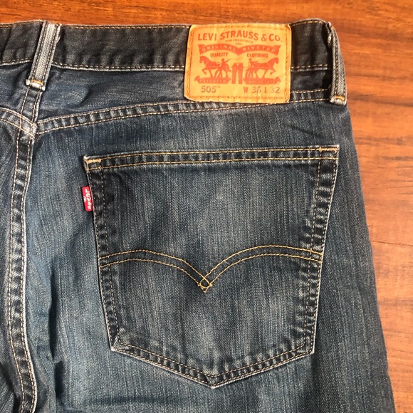 Levi Strauss & Co. 505 Jeans - Picture 4 of 9